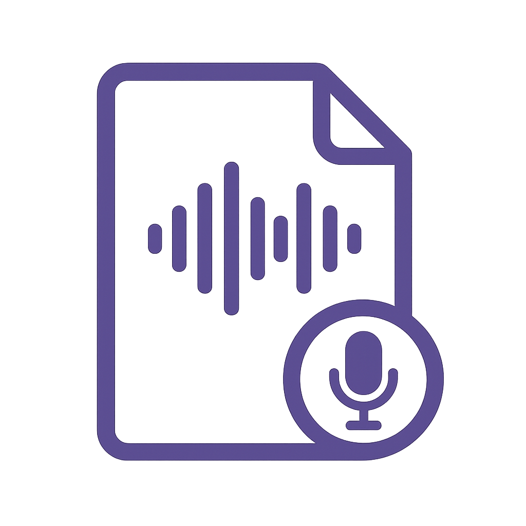 Andrew's Audio Transcriber Logo